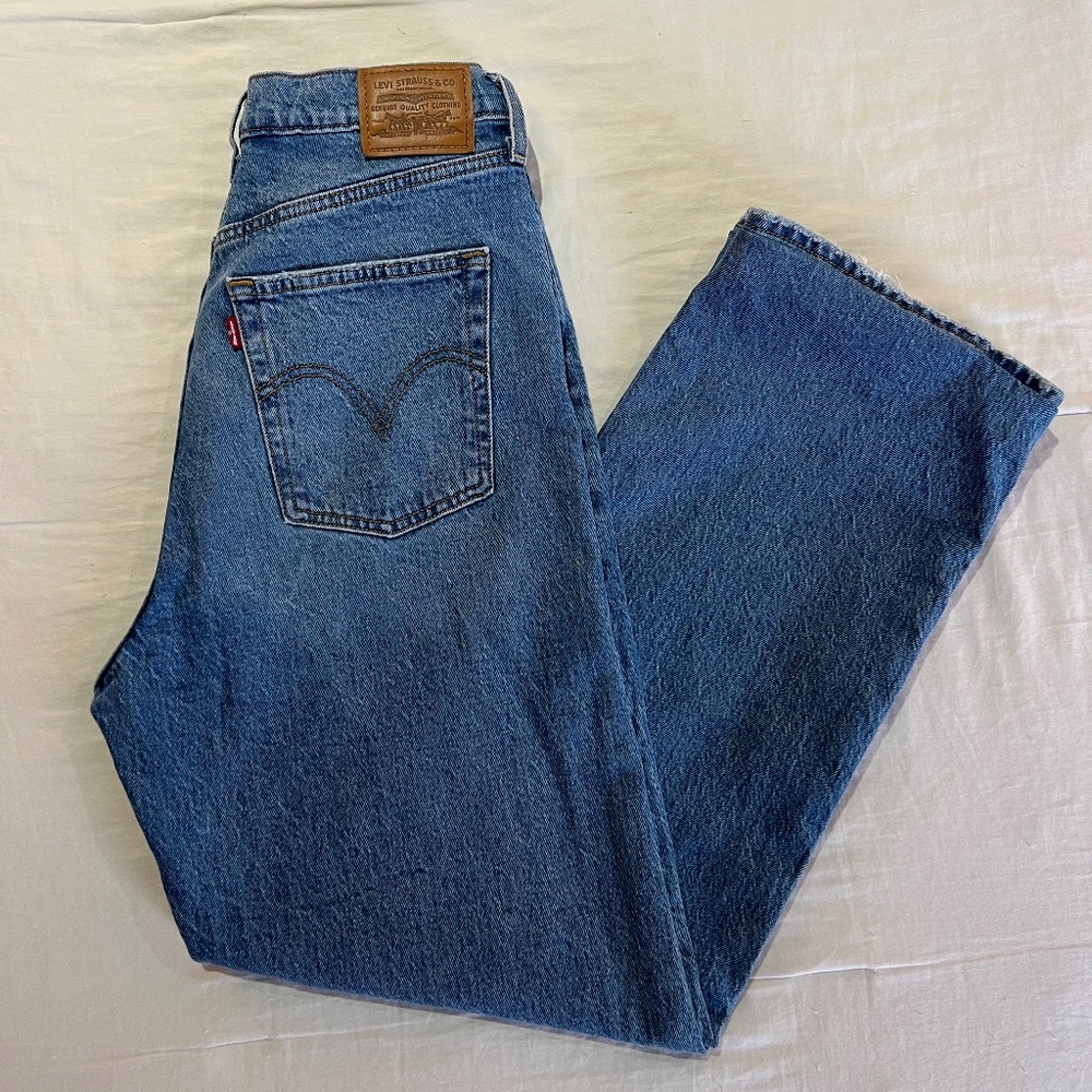 Levi Ribcage Straight Jeans High Rise